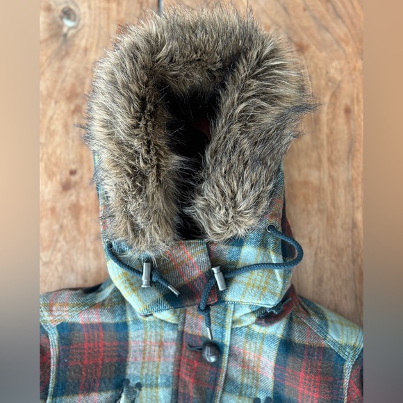 Triple Five Soul Plaid Wool Utility Jacket - Picture 9 of 16